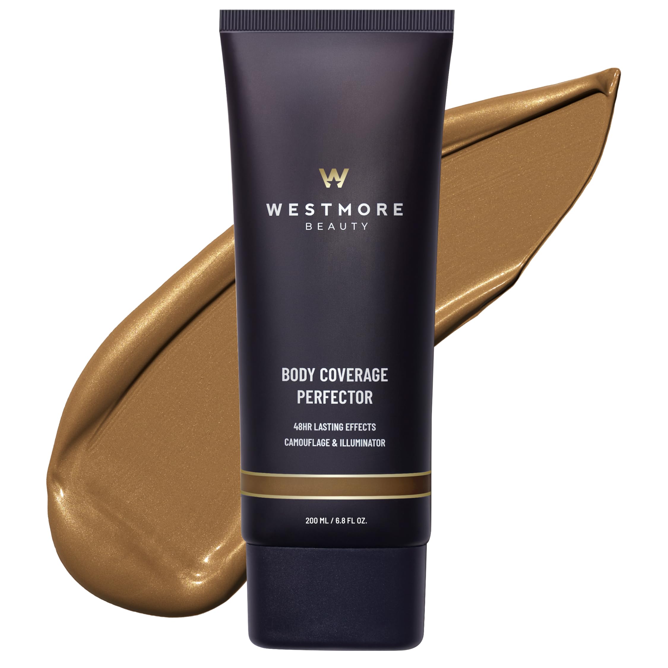 Westmore Beauty Body Coverage Perfector – Waterproof Leg & Body Makeup/Bronzer For Women - Best Tattoo Cover Up Makeup & Tattoo Concealer - 3.5 Oz Natural Radiance