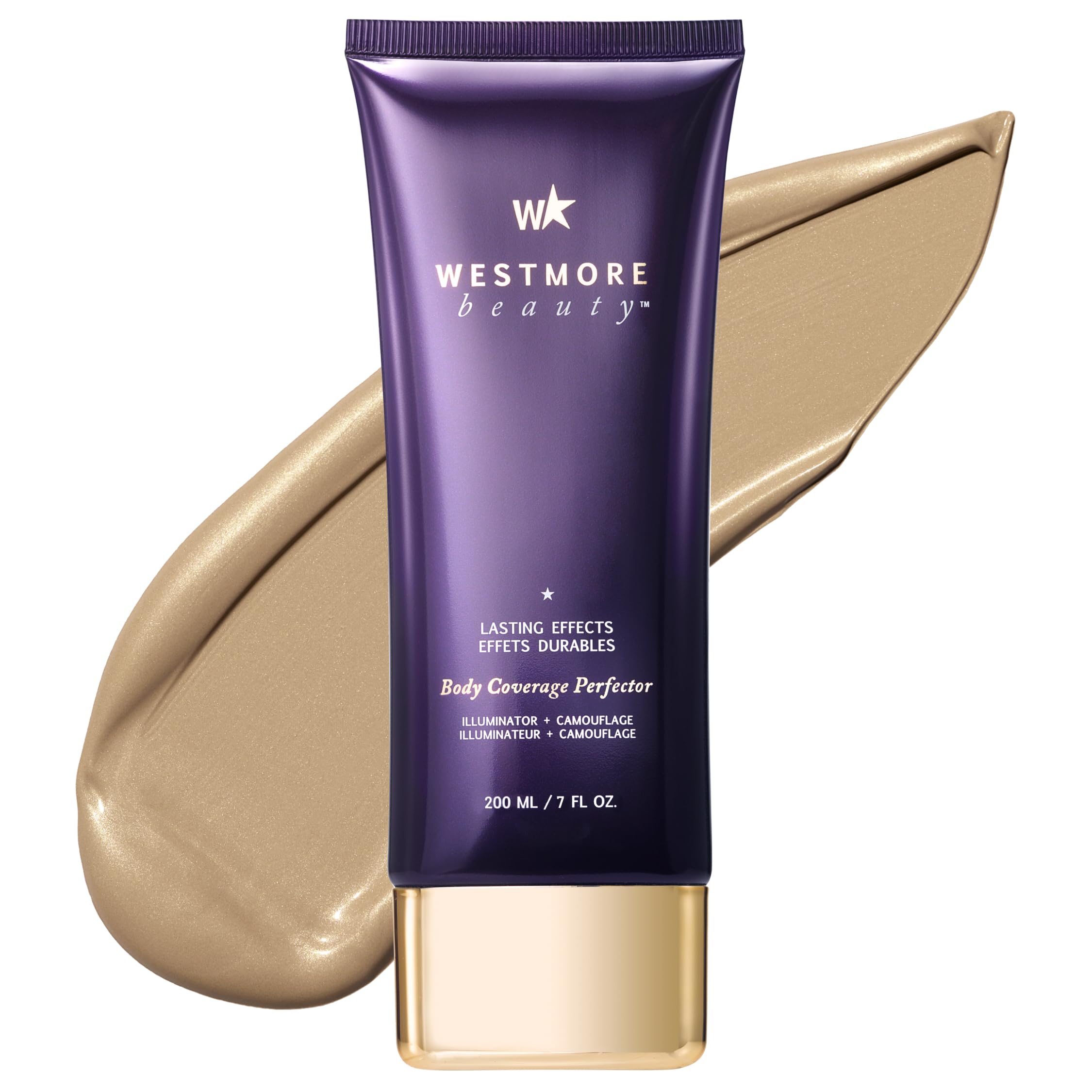Westmore Beauty Body Coverage Perfector – Waterproof Leg & Body Makeup/Bronzer For Women - Best Tattoo Cover Up Makeup & Tattoo Concealer - 3.5 Oz Natural Radiance