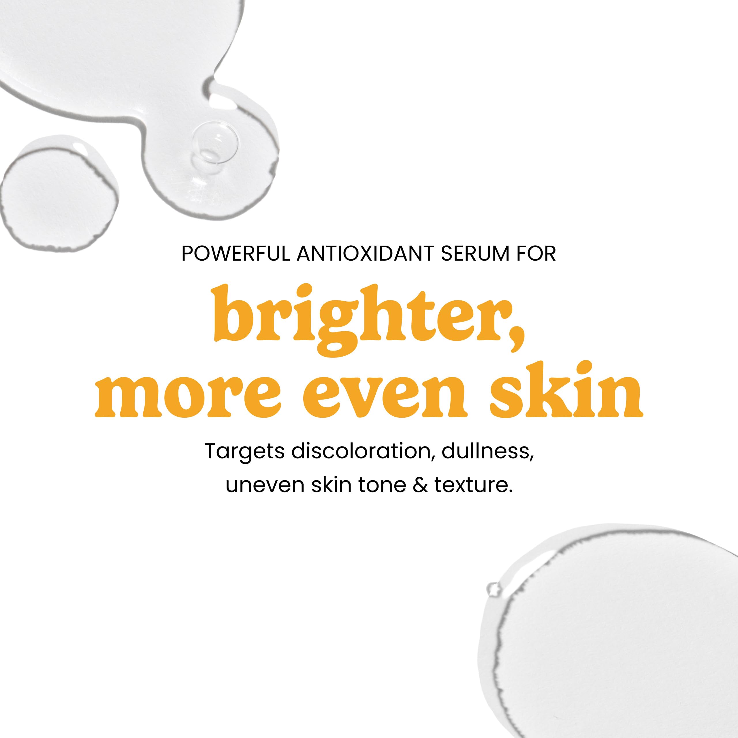 Timeless Skin Care Vitamin C Serum with Vitamin E & Ferulic Acid - Brightening Serum - for Oily & Dry Skin - Fragrance-Free - 1.7 oz