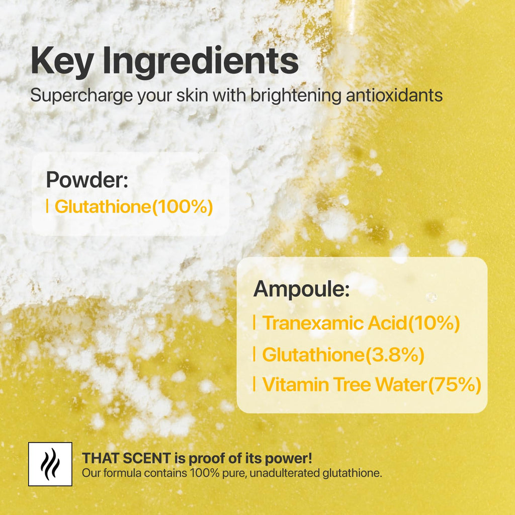 numbuzin No.5 Vitamin Concentrated Serum, Dark Spot Care, Glutathione & Vitamin Serum, Korean Skincare, Tranexamic Acid 4%, Niacinamide 5%, for a Radiant-Looking Glow 1.01 fl oz
